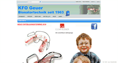 Desktop Screenshot of kfogeuer.de
